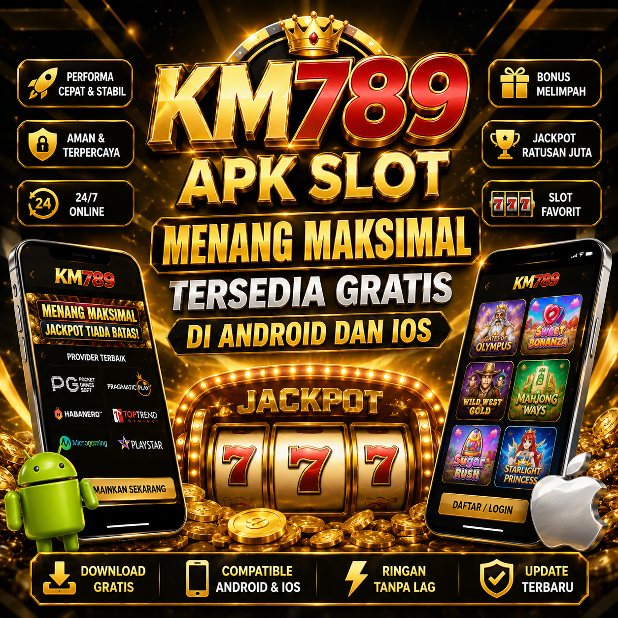 km789  Zona Kumpulan Game Slot Online Winrate Paling Tinggi & Stabil